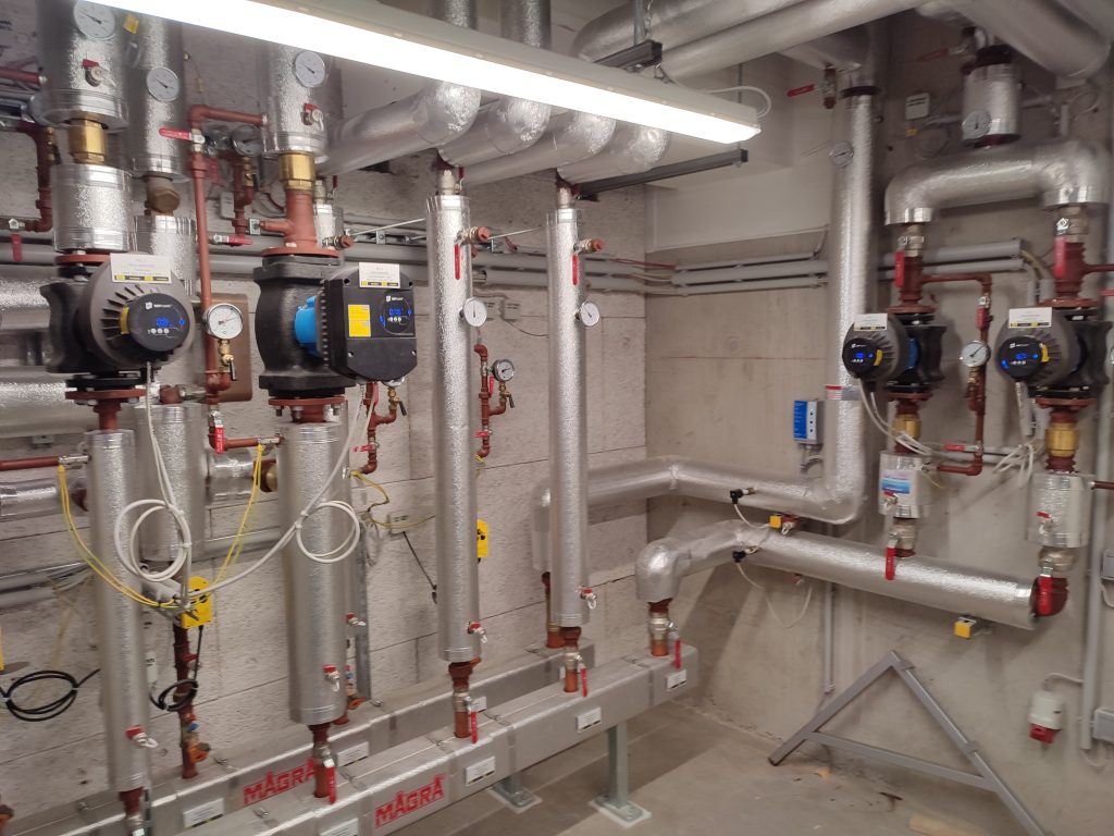 Our pumps installed in a hospital - IMP Pumps